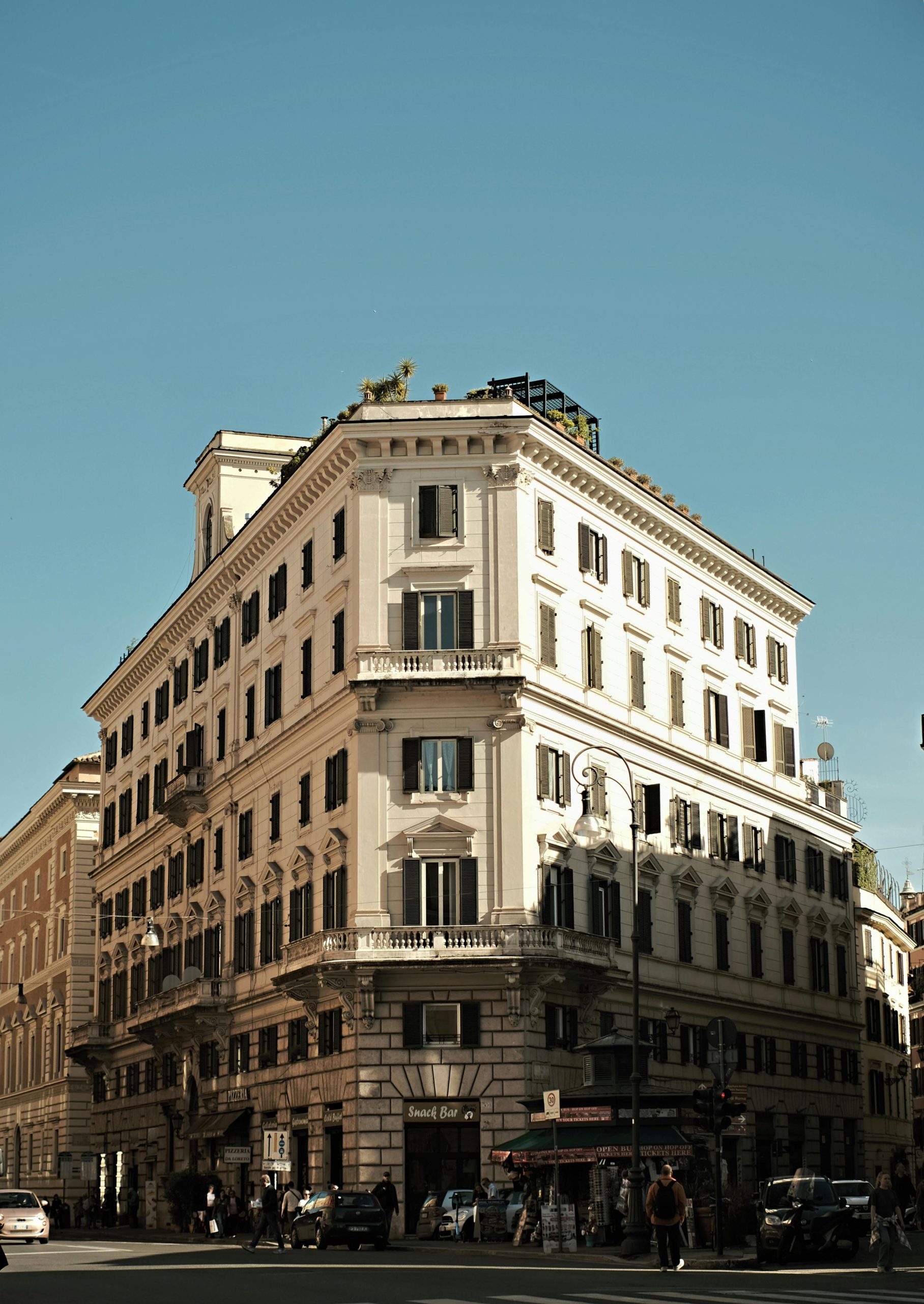 quiet ares to stay in rome with kids